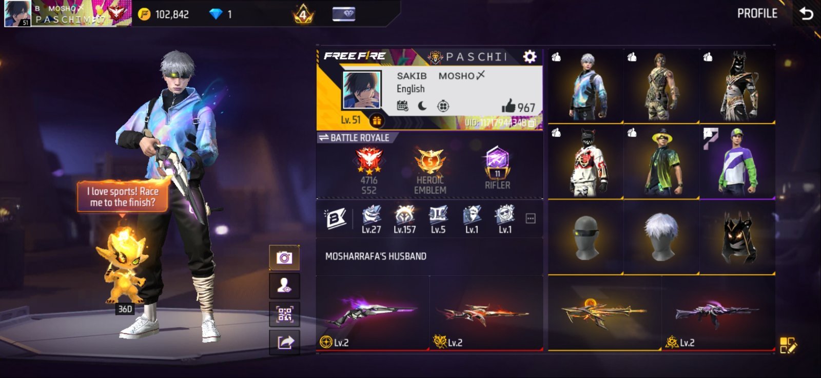 3 Evo Free Fire ID