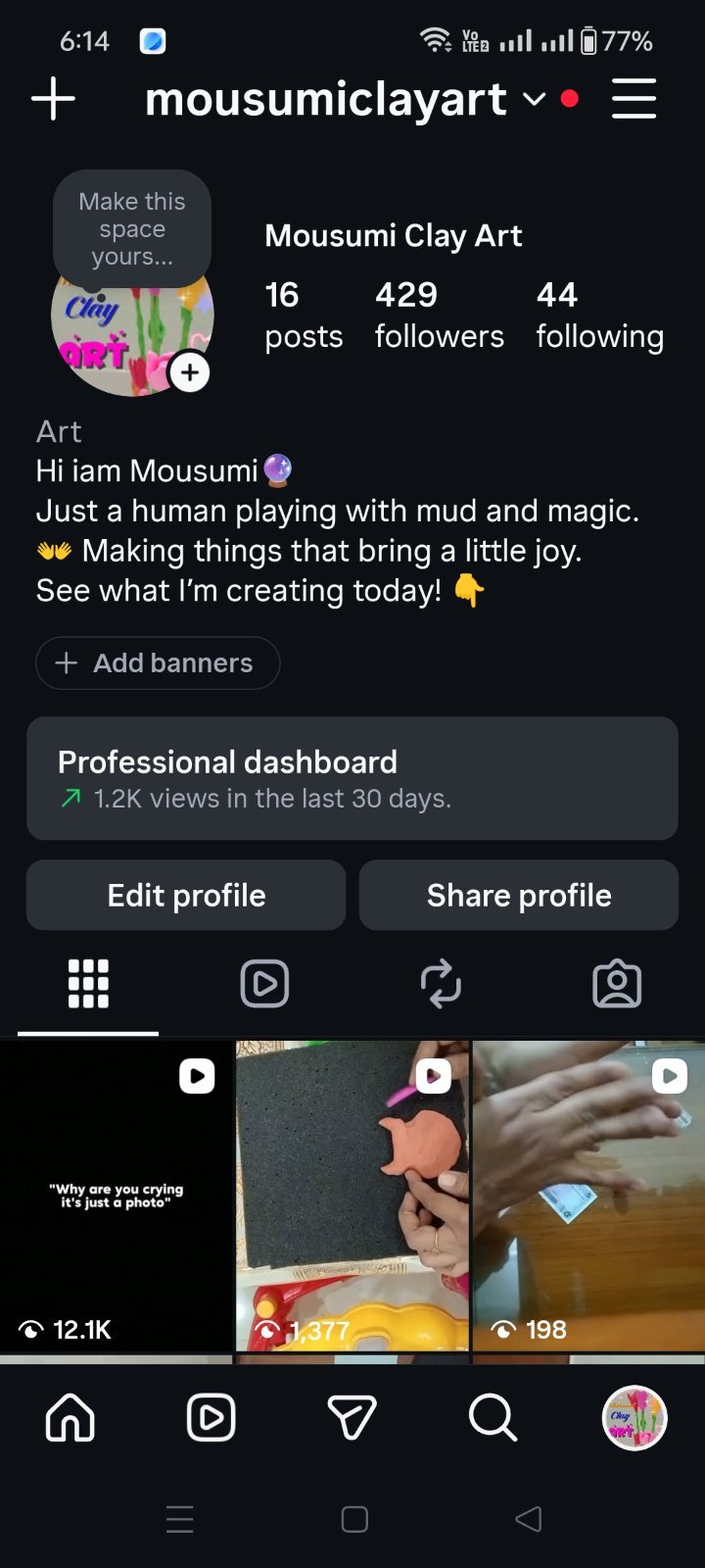 420+ Instagram follower