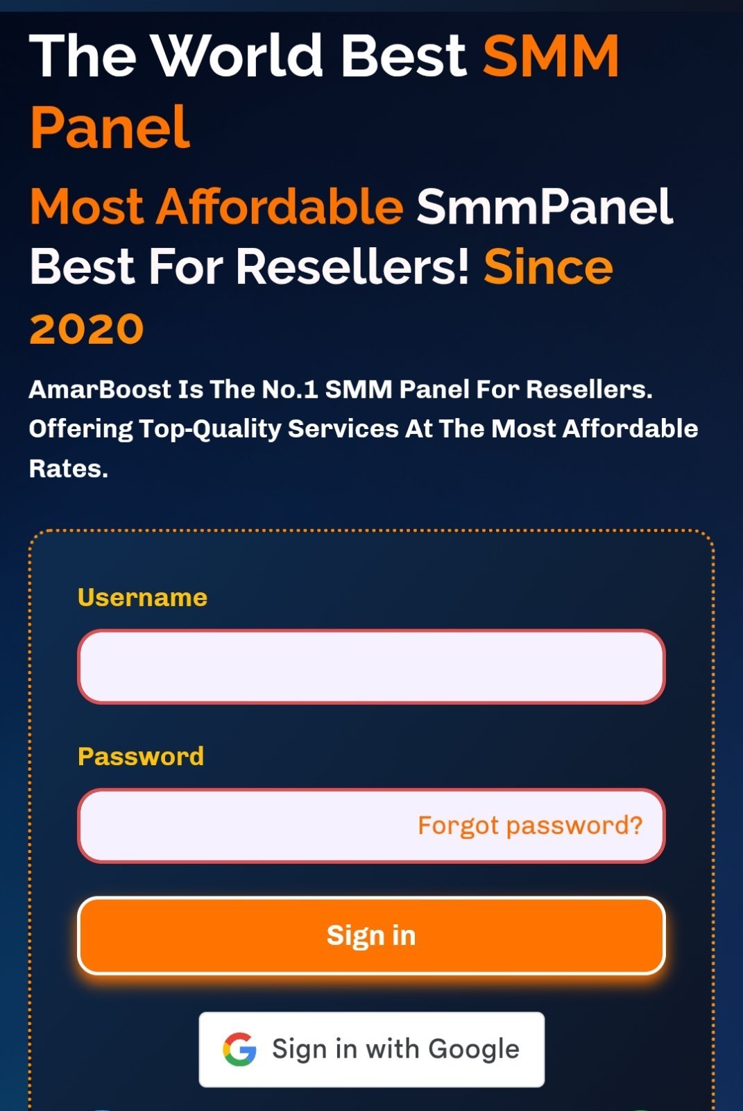 Best Global Smm Panel Website dot com Domain