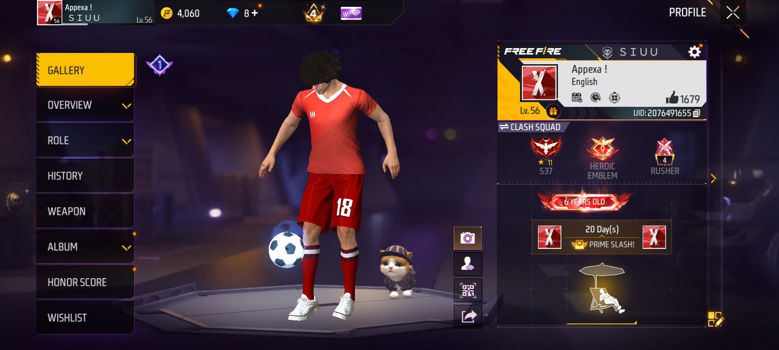 Free Fire Old Id