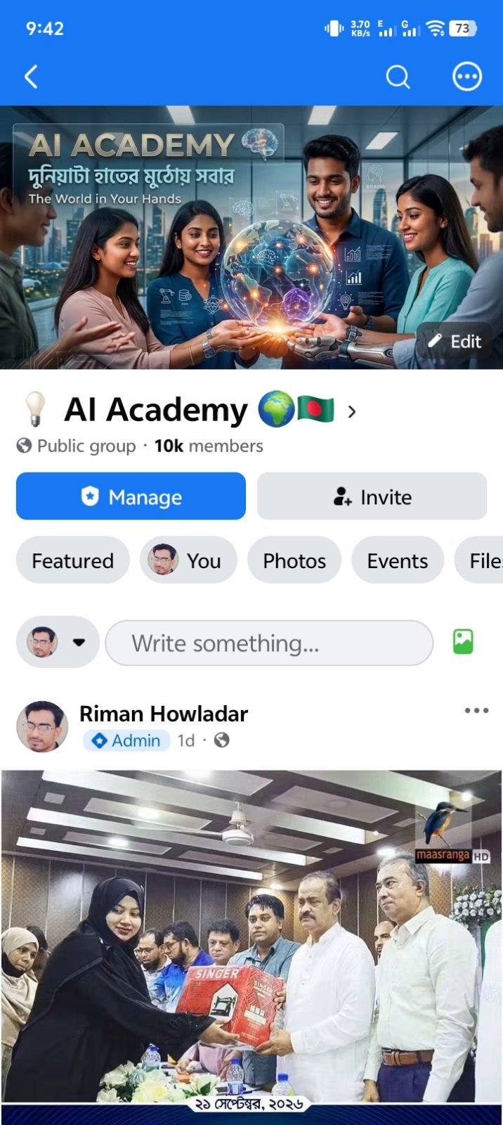10,400 Members Facebook Group