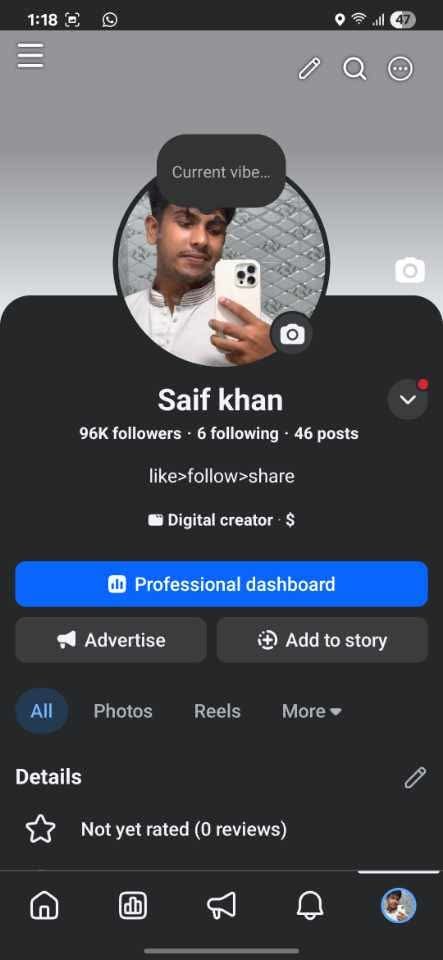 96k Bangladesh follower page.