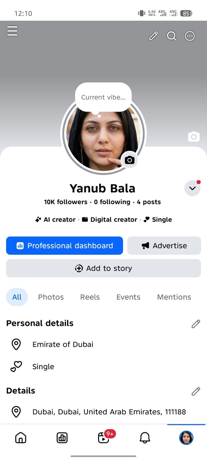 🔥Viral_Arabian_Page🔥For sale.