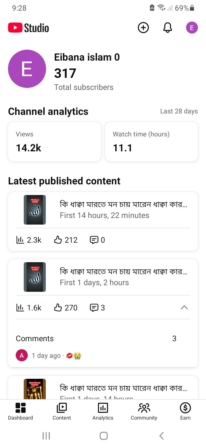 ভালো একটি রানী ইউটিউব চ্যানেল ভিডিও করা হবে