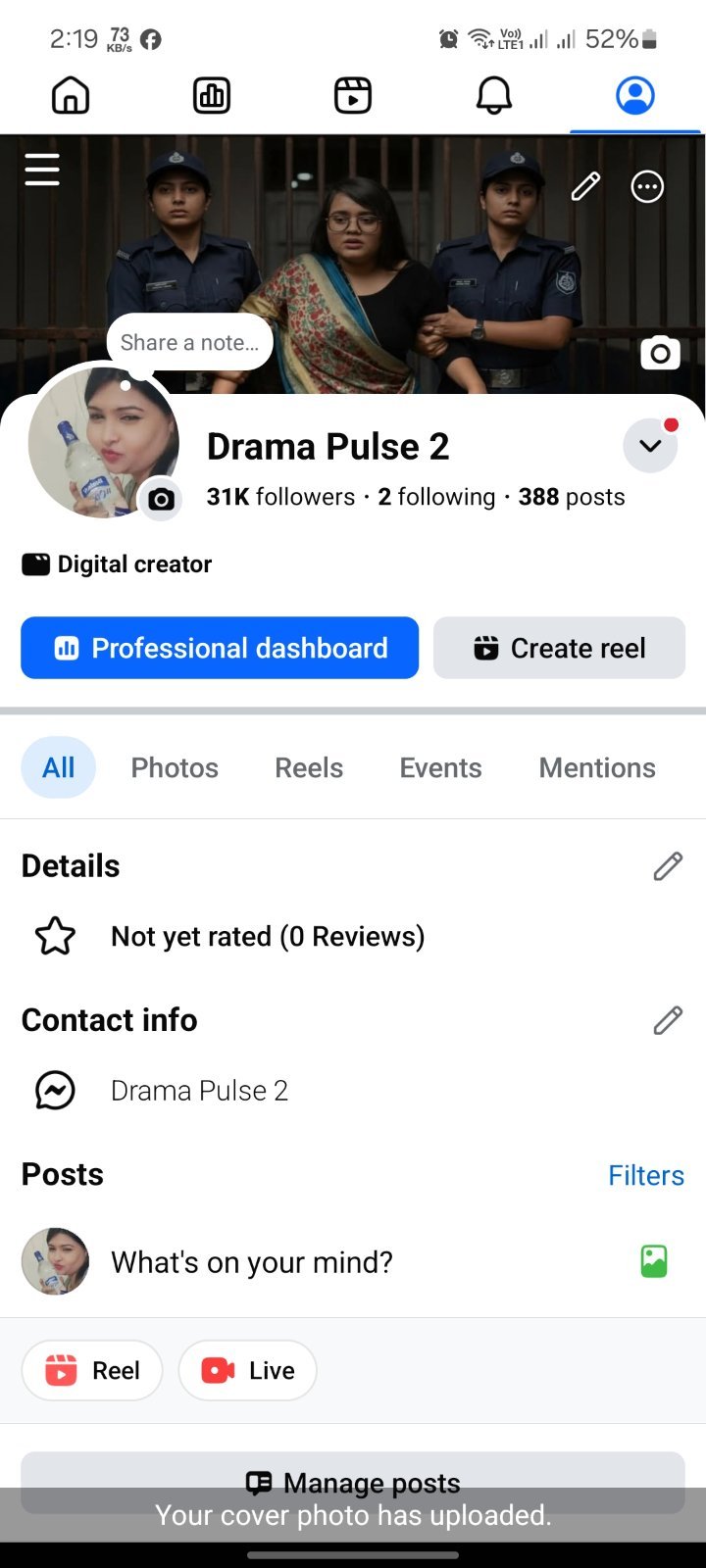 🔥High Reach 31k 100% Real organic Follower Facebook Page For Sell