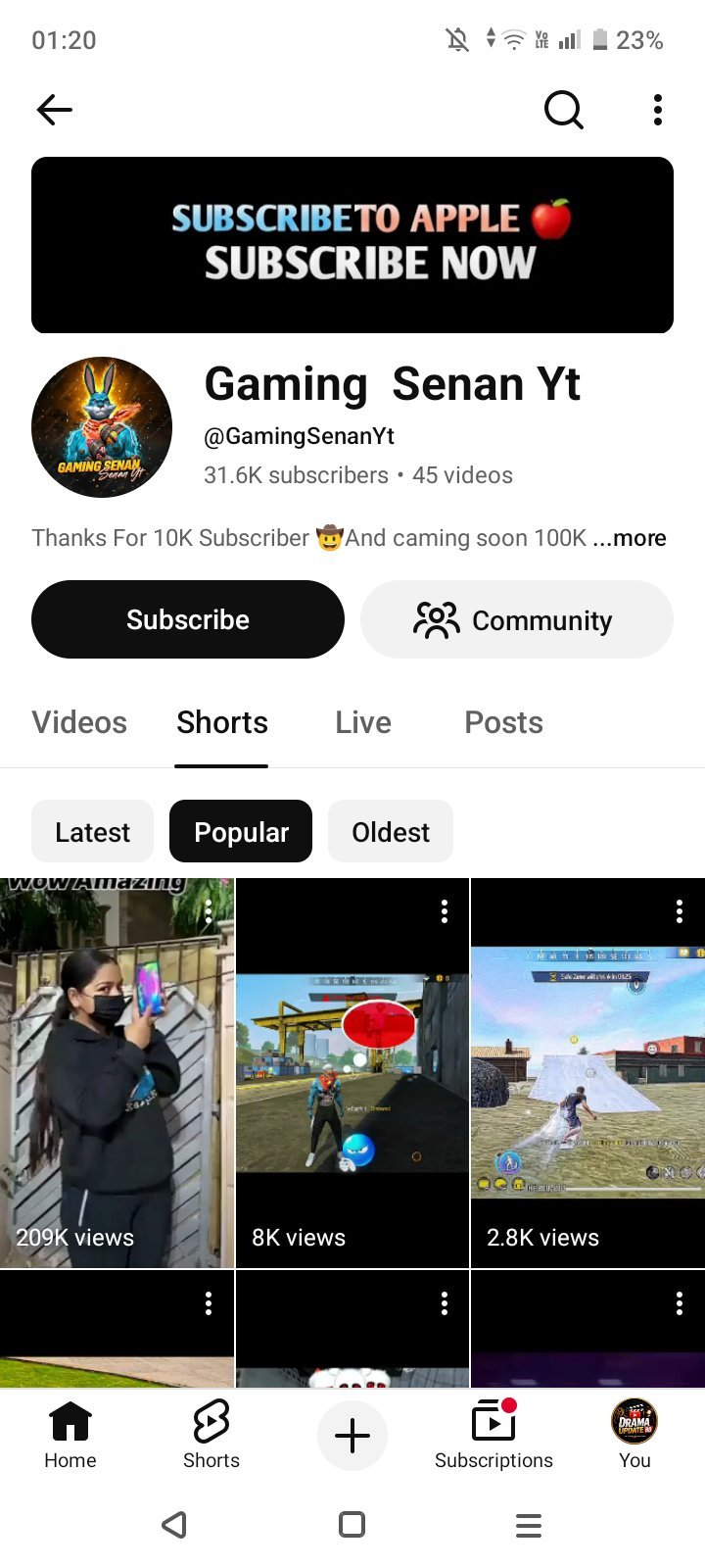 31K Subscribers
