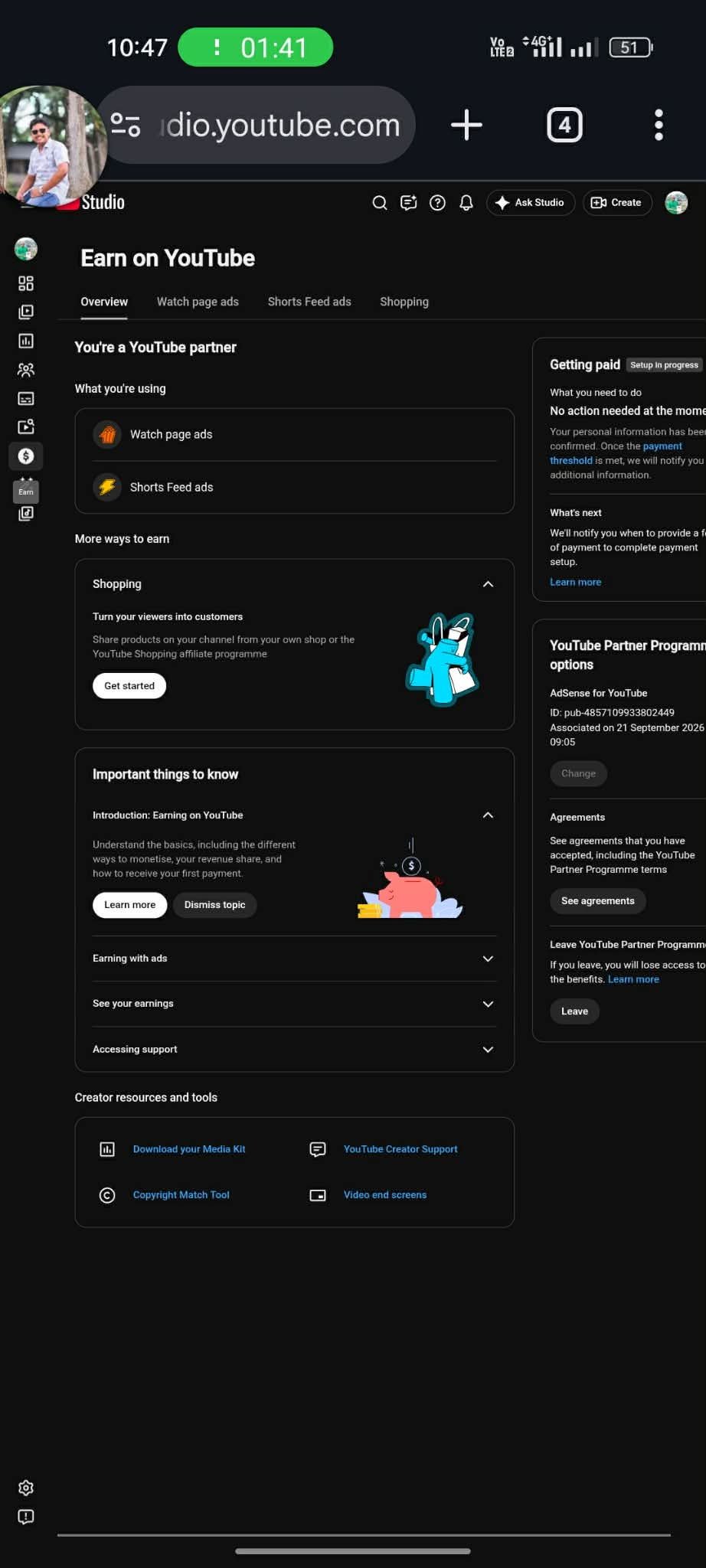 280k sub channel sell hoba