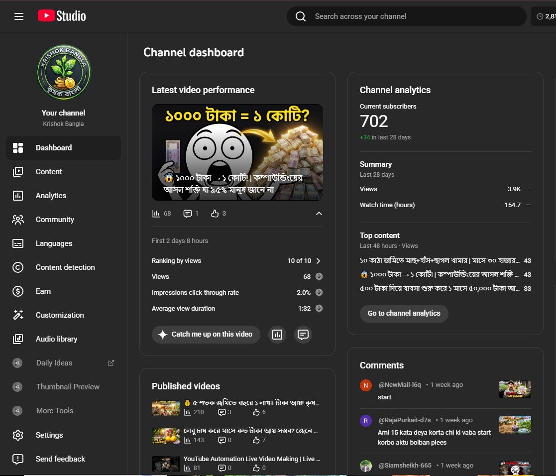 Running channel