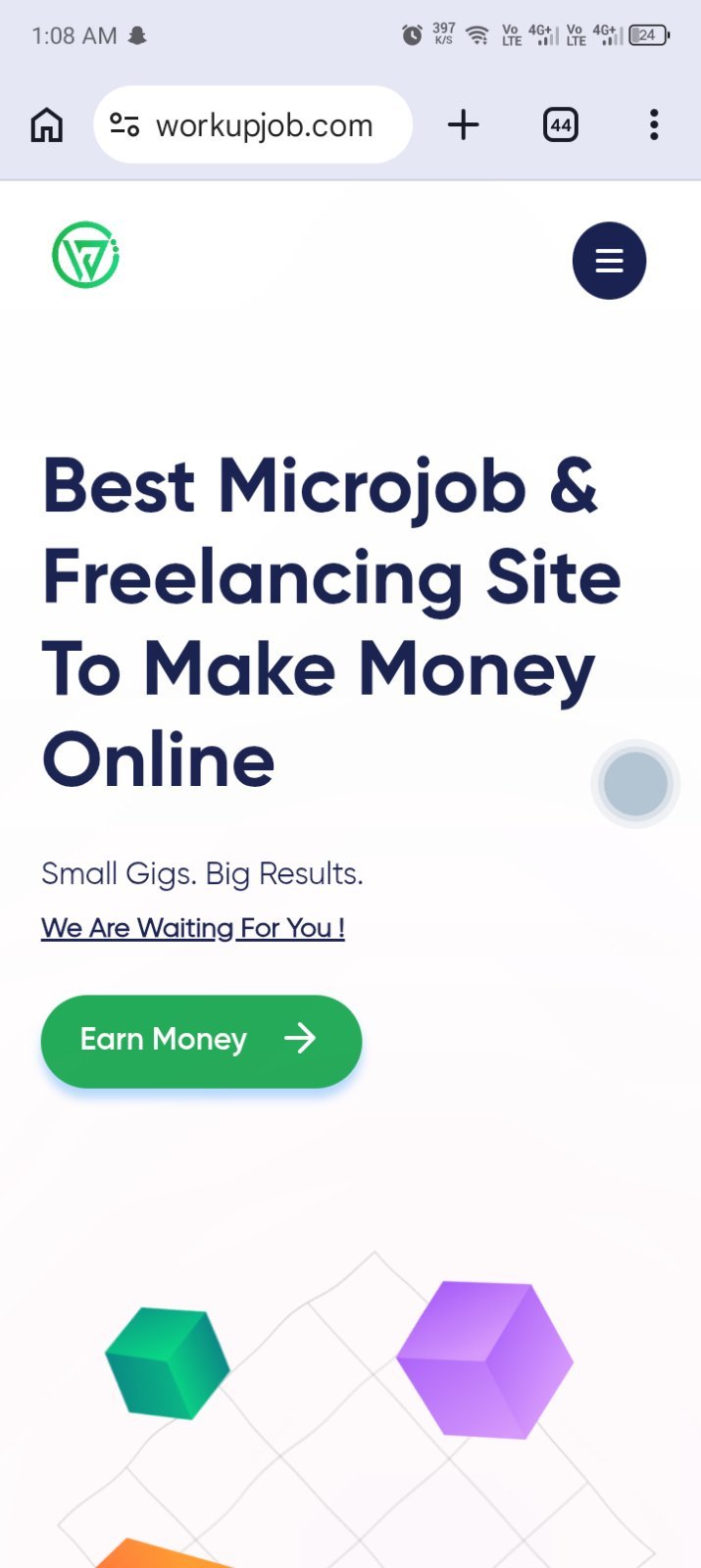 Workupjob micro freelancing website script for seel