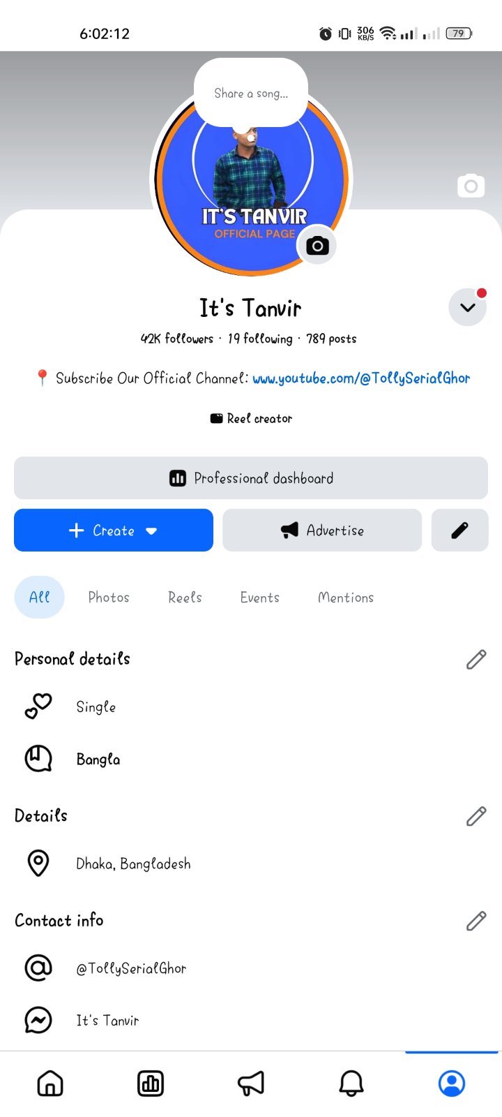 42k+ Followers Old Fresh Page for Sell