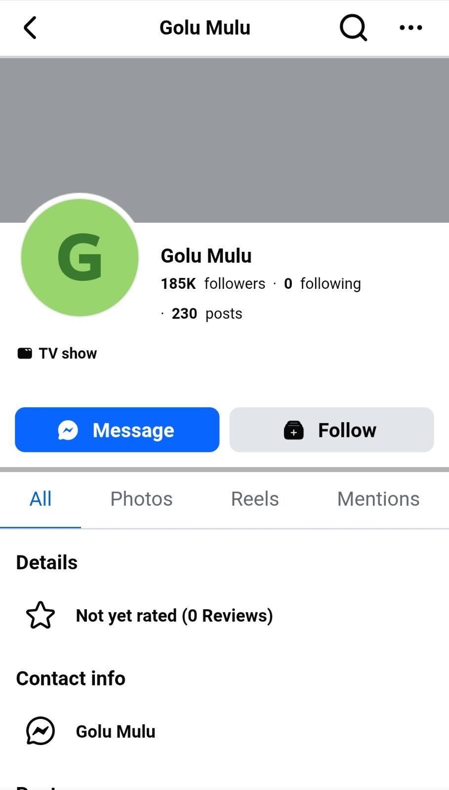Facebook Page 100k+ Followers