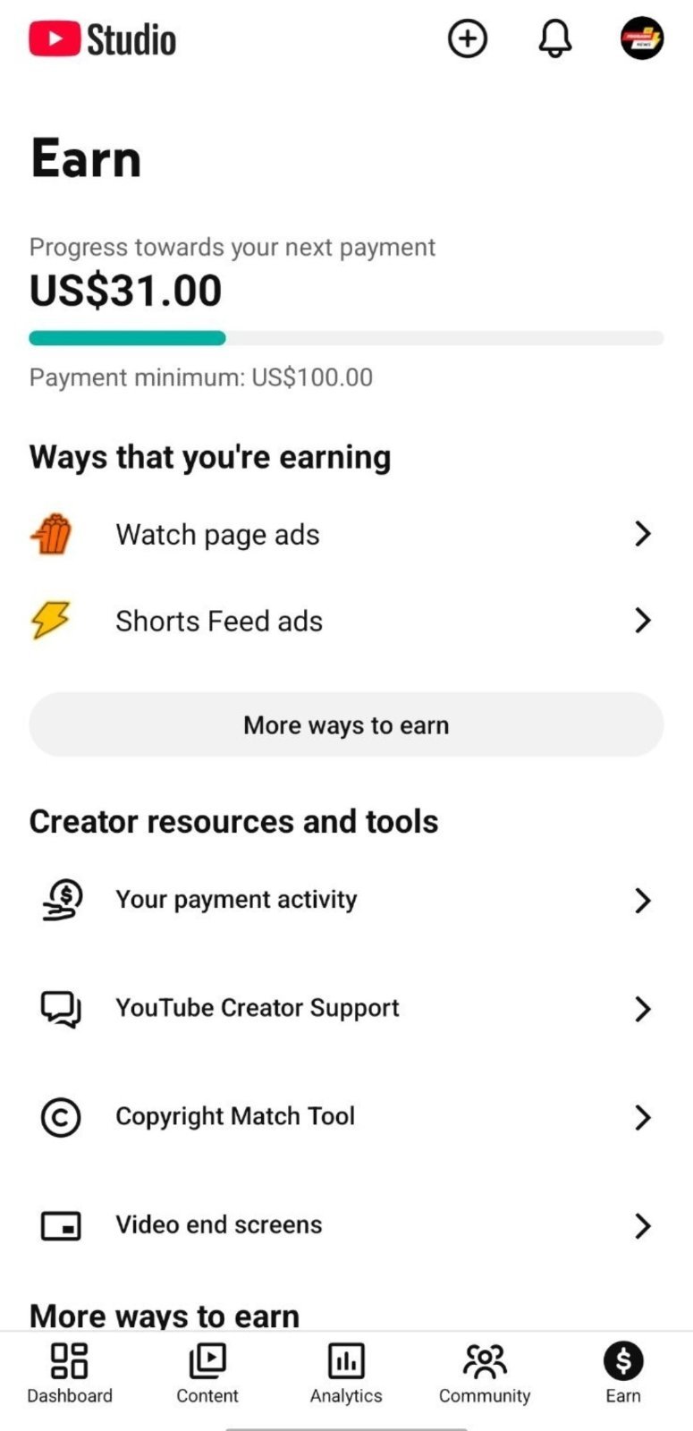 Monetization 7 Day Only