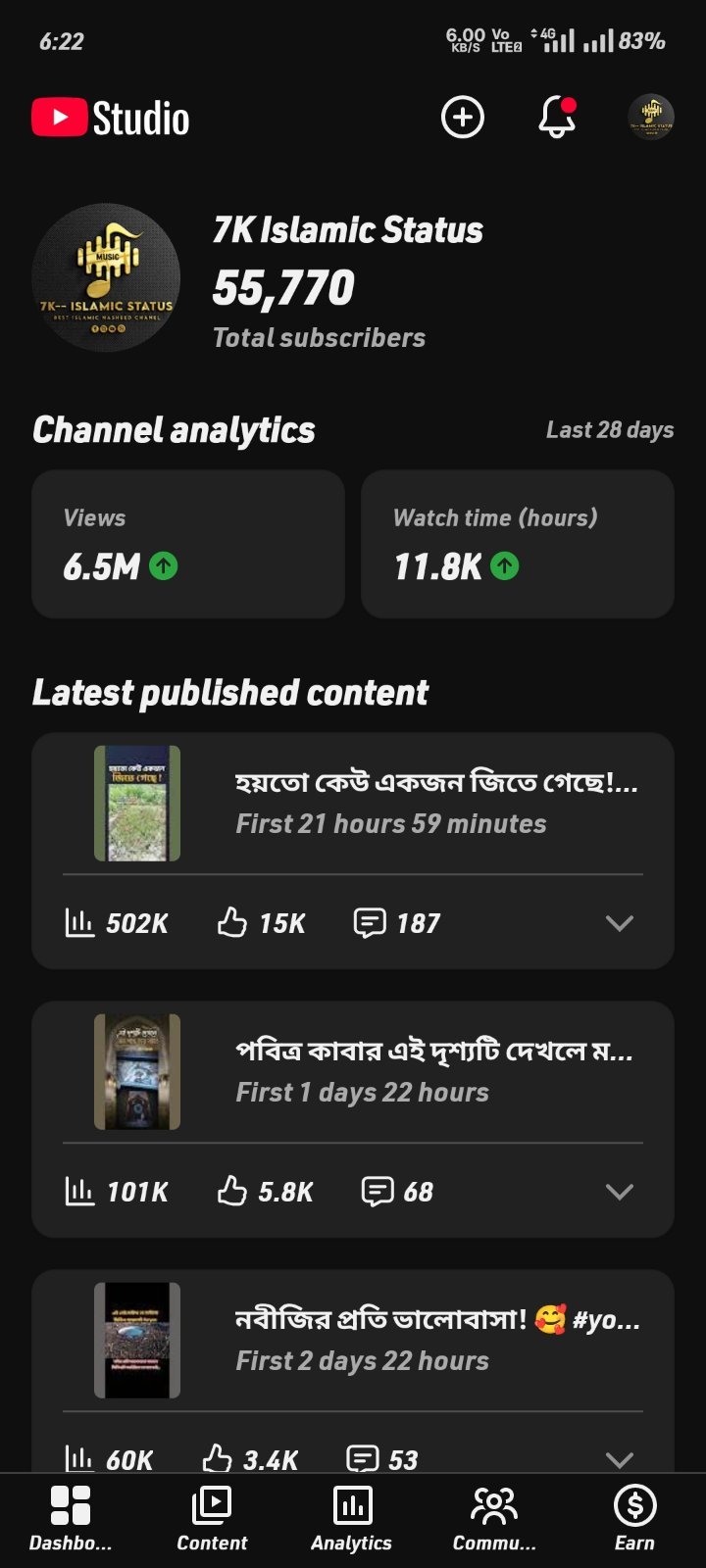 ইসলামিক ফ্রেশ ইউটিউব চ্যানেল