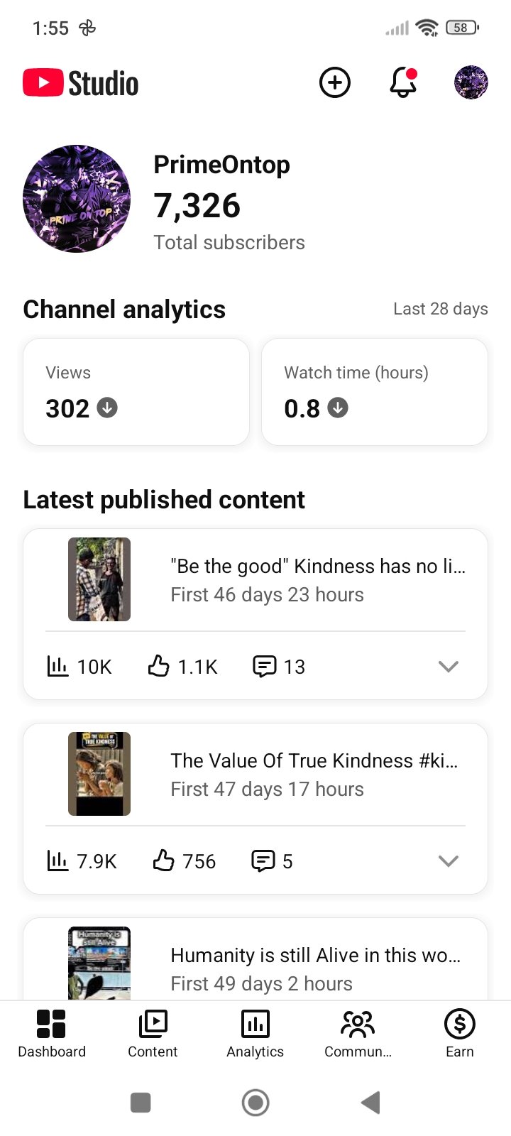 🔥 YouTube Shorts Channel for Sale | 7.32K Subscribers | 800K+ Views | 15K Avg V