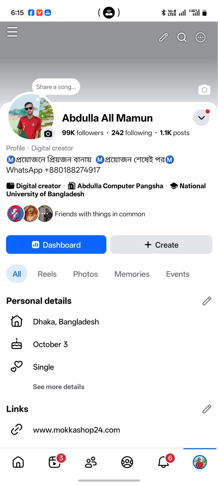 99K monetization on Facebook