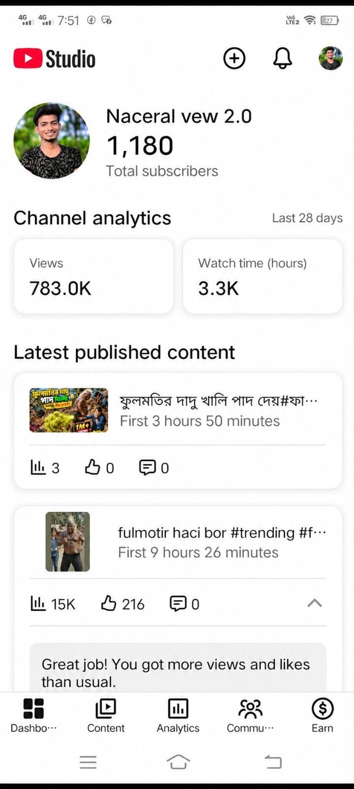 Running channel sell kora hobe.