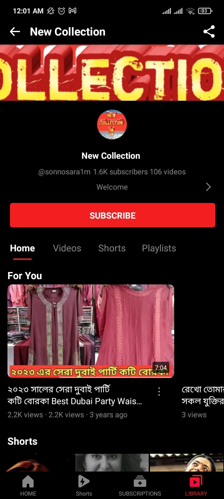 New collation