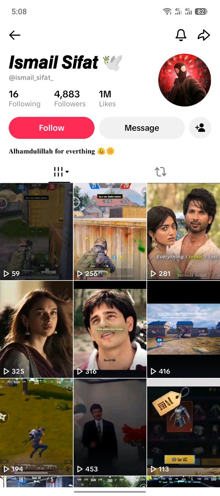 Running tiktok 1M Account 🌼🫠