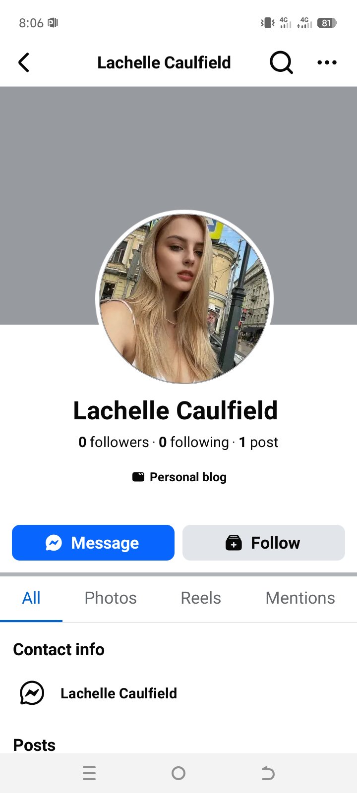 Facebook page 00 followers(new page)