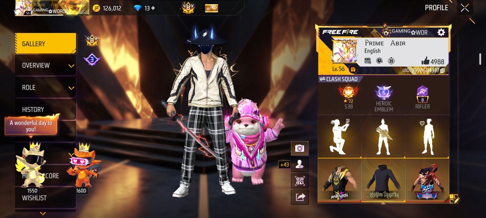 Prime level 8