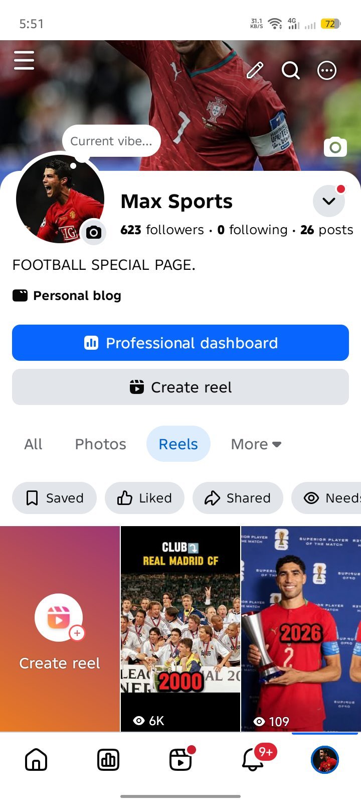 Max Sports, 620+ Followers