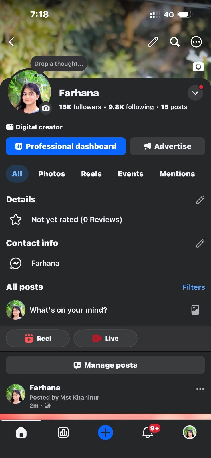 🔥 15K Followers সহ সুন্দর একটি Facebook Page Sell করা হবে.