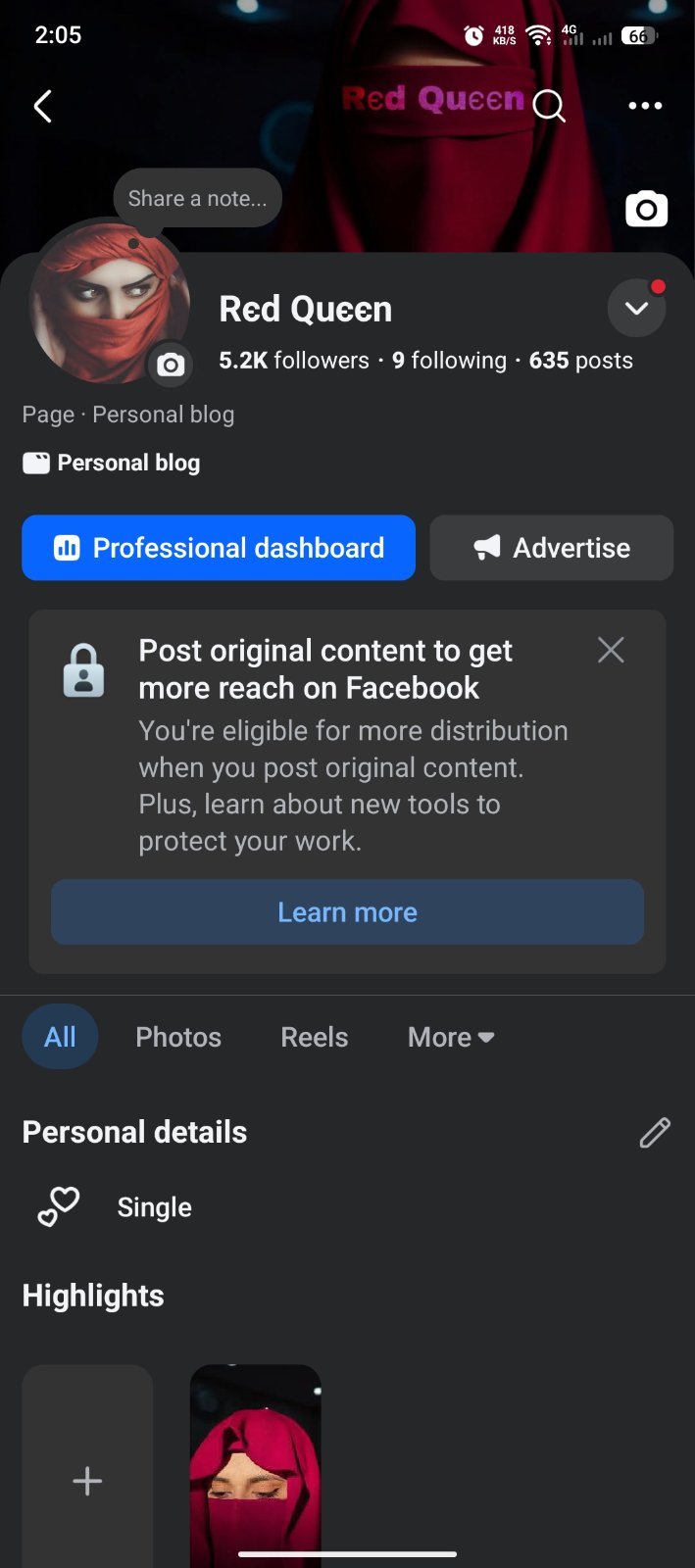 Facebook Page - 5k Fans