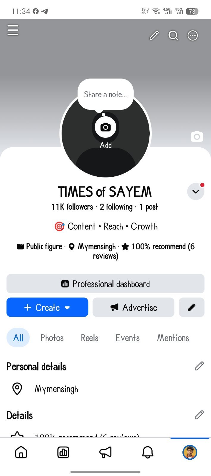 🔥 FACEBOOK PAGE FOR SALE 🔥