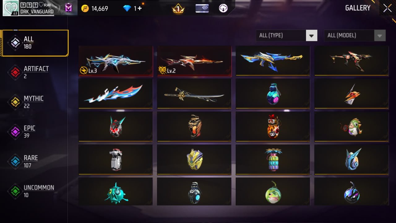 🔥 Free Fire Account For Sale! 🔥 In-Game Name: MAD RAFID