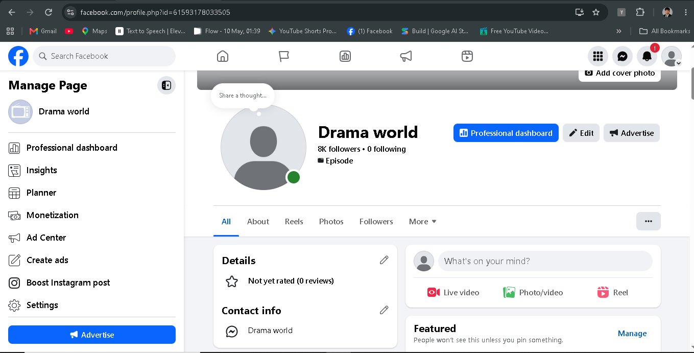 🔥 Facebook Page for Sale 🔥 MR MAMUN VIP Facebook Page is available for sale.