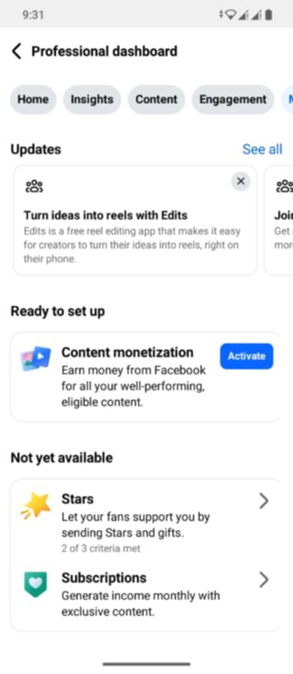 Top bd cm setup page available