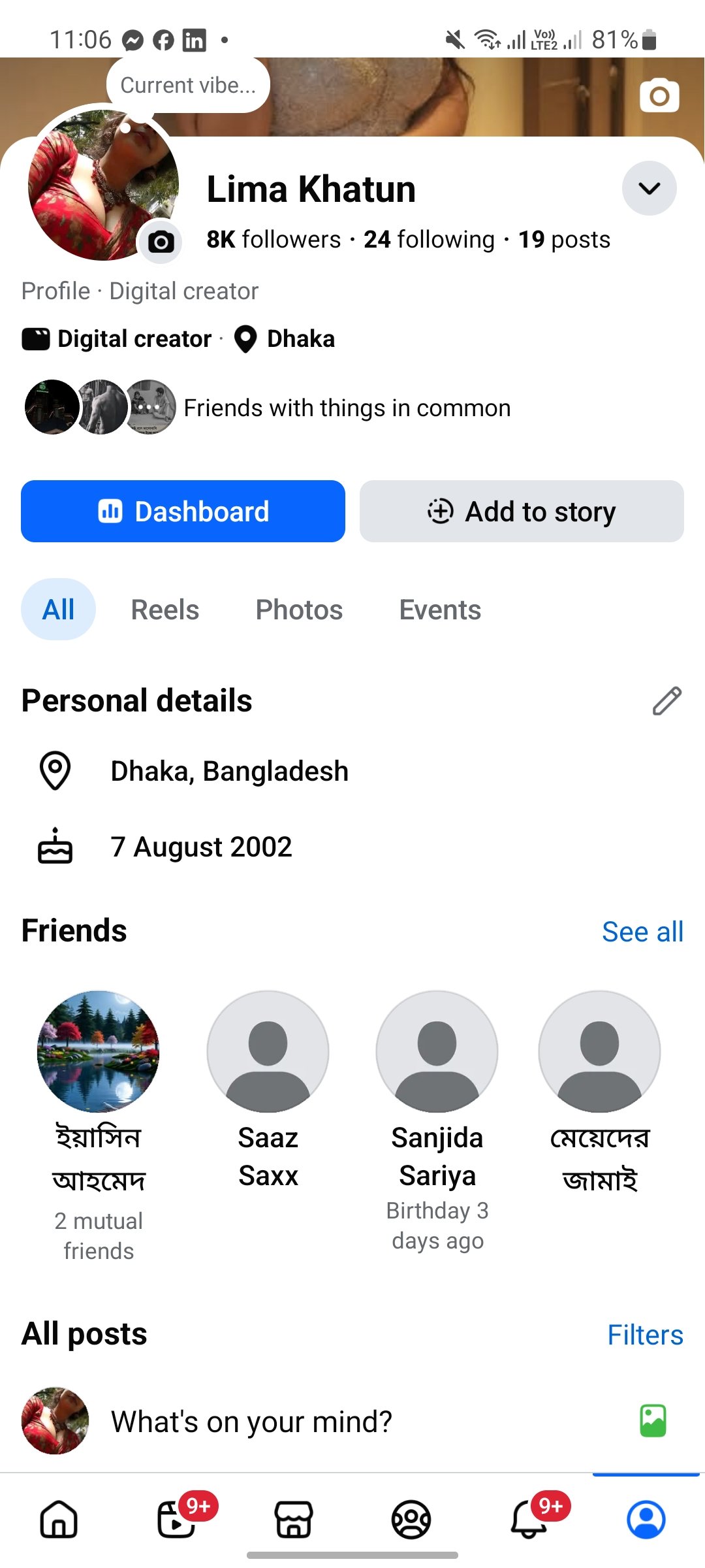 Facebook ID