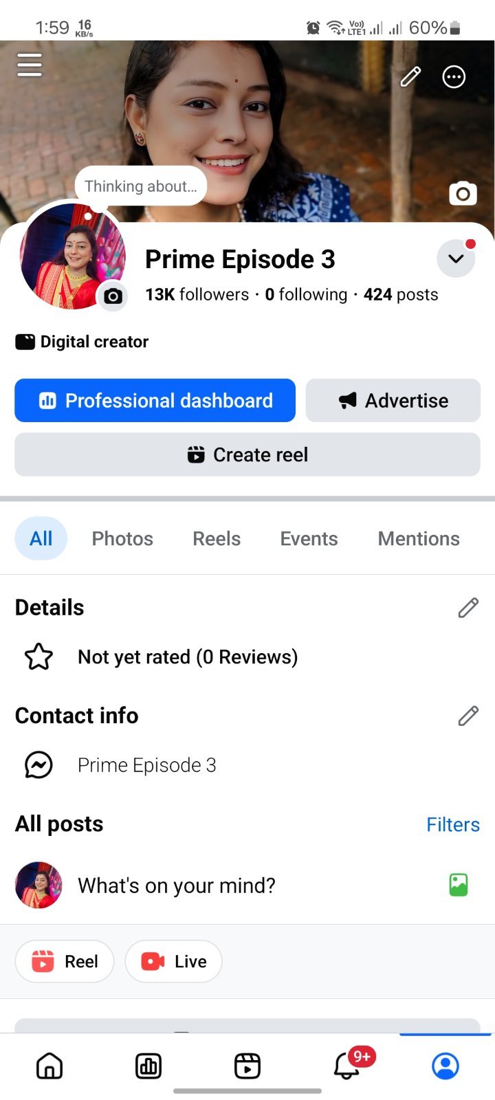 📌 13K+ Followers Facebook Page টি সেল করা হবে ✅ Full Fresh condition