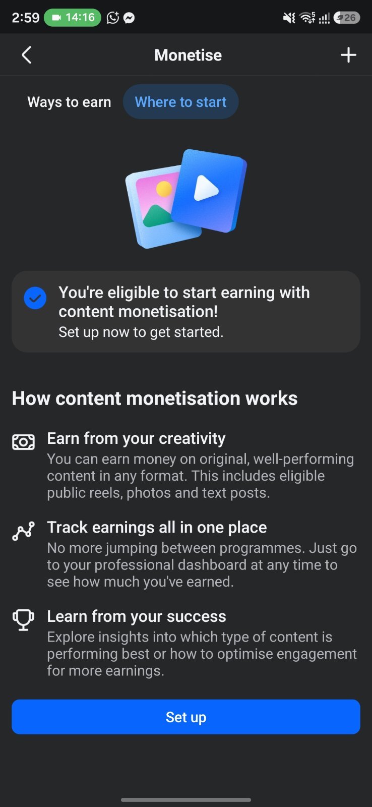 Content Monitize Page Sell