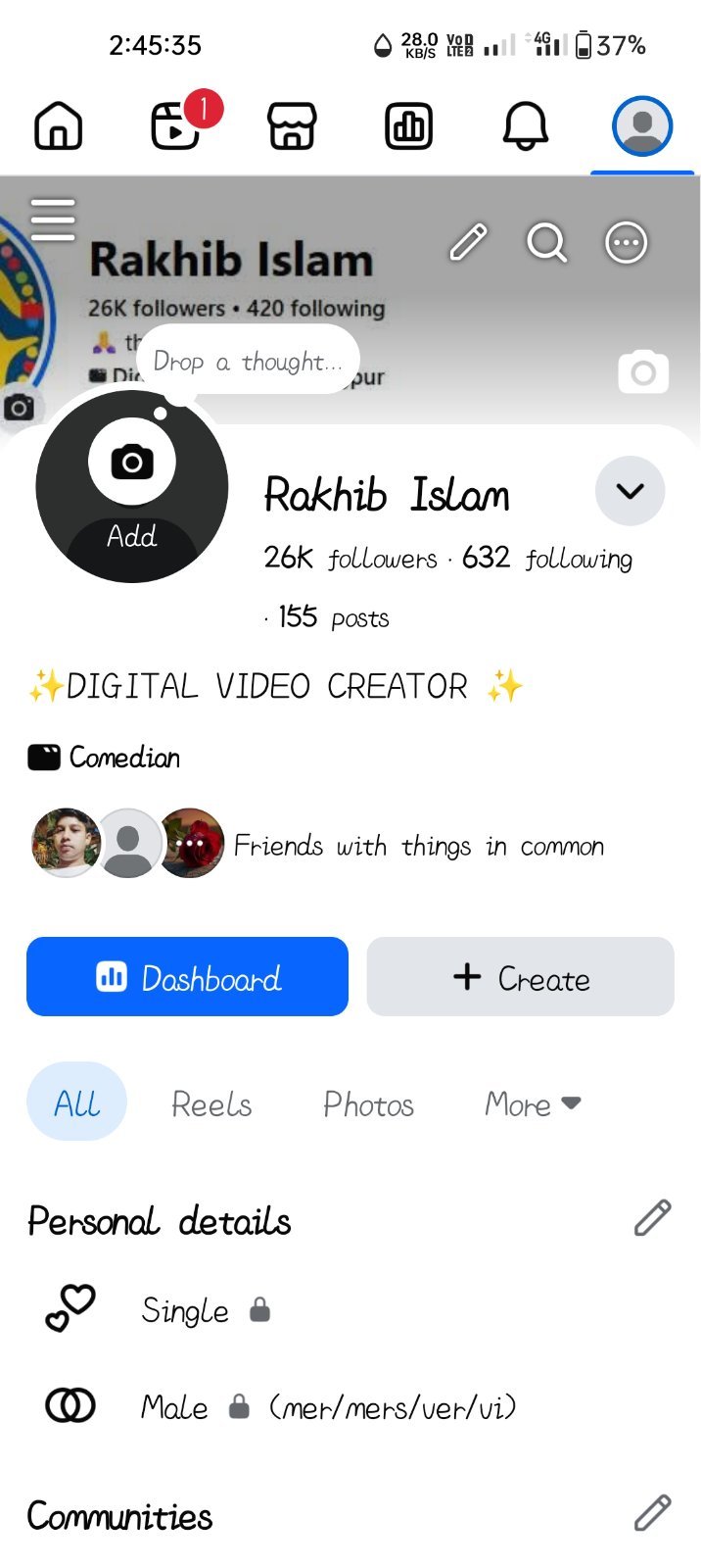 ভাইরাল ফেসবুক আইডি বিক্রয় হবে