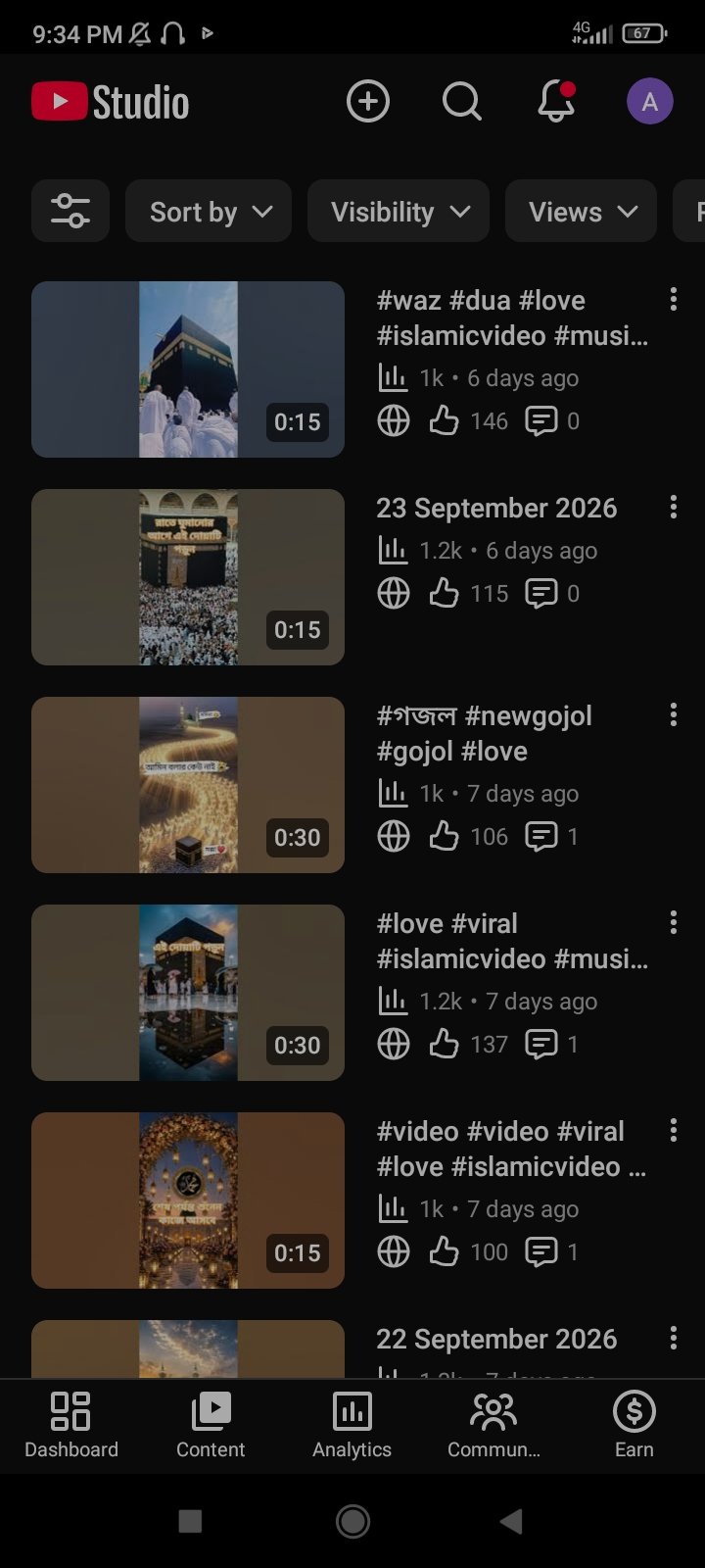 1.5K+ Subscribers Islamic YouTube Channel | 117K+ Views