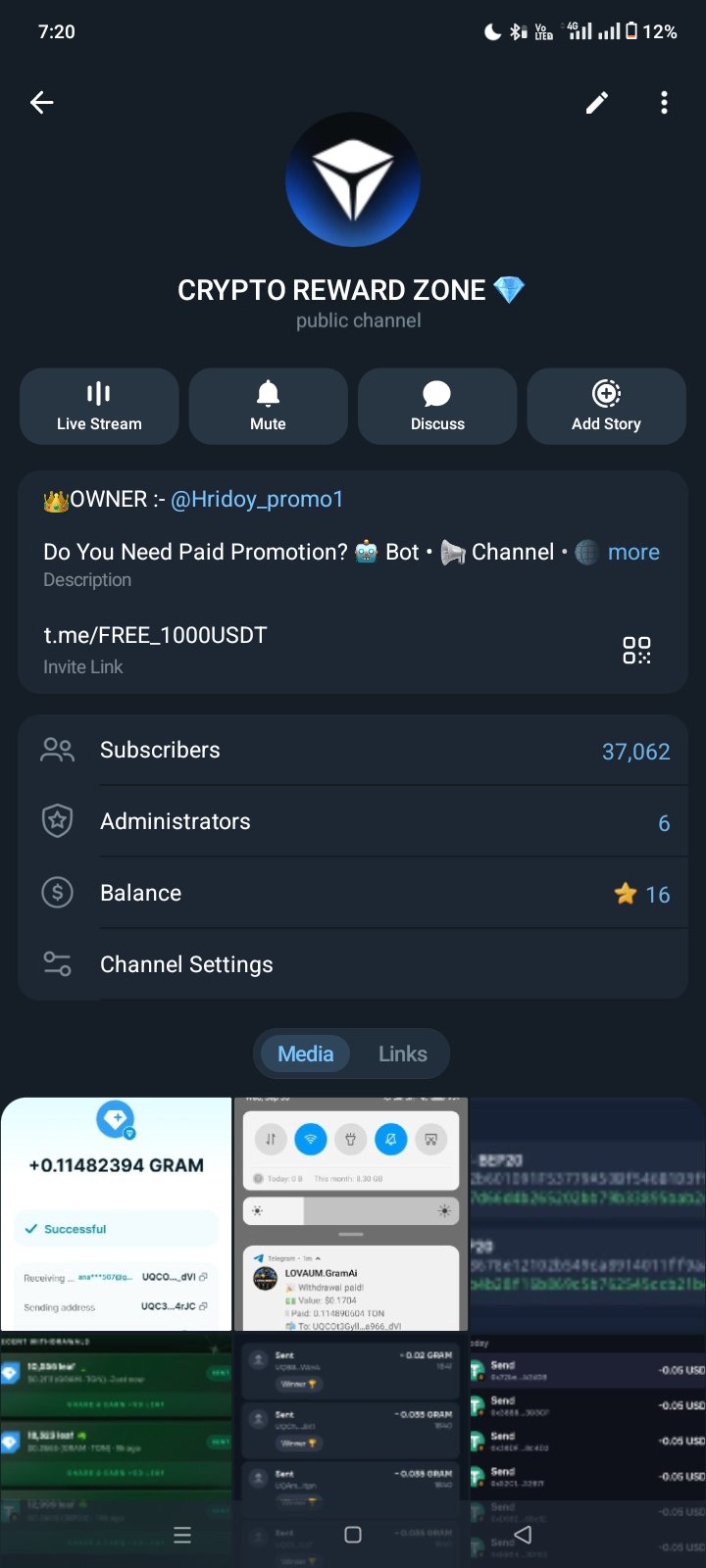 CRYPTO REWARD ZONE 36 K