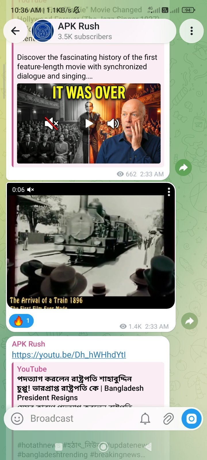 3.5K Subscriber Telegram Channel খুবই কম দামে