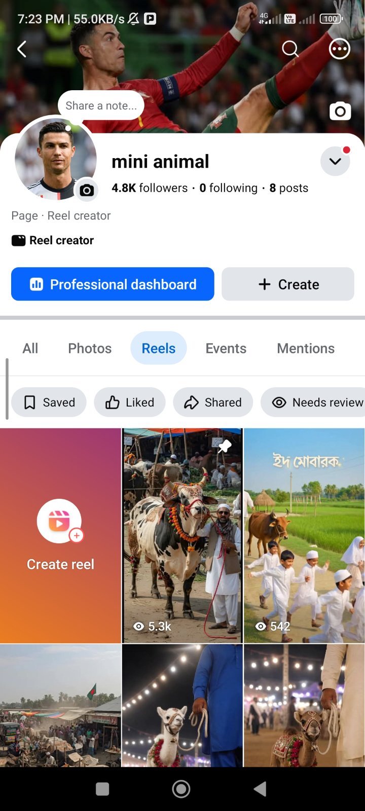 100% Real Follower 4.5K Active Page