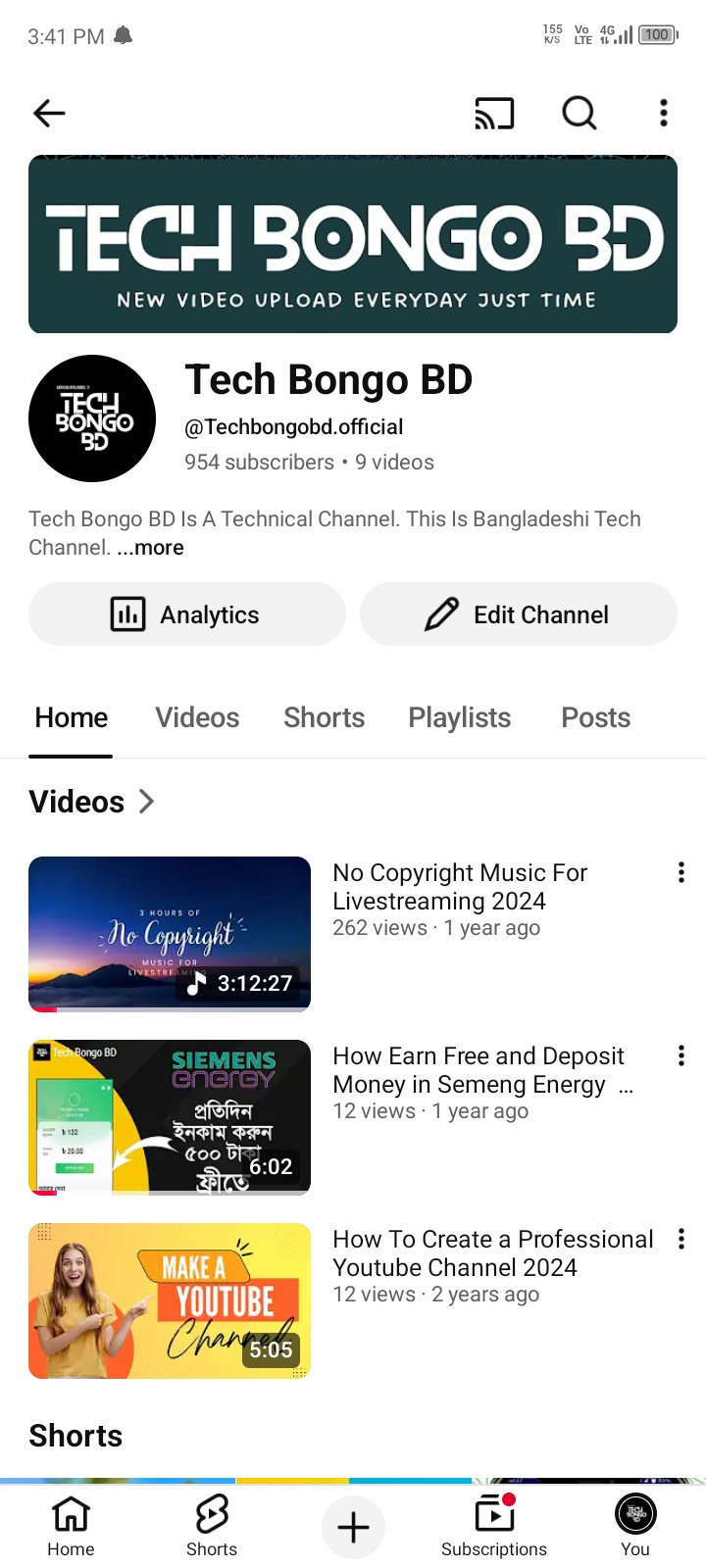 Tech Realtive 954 Subscriber