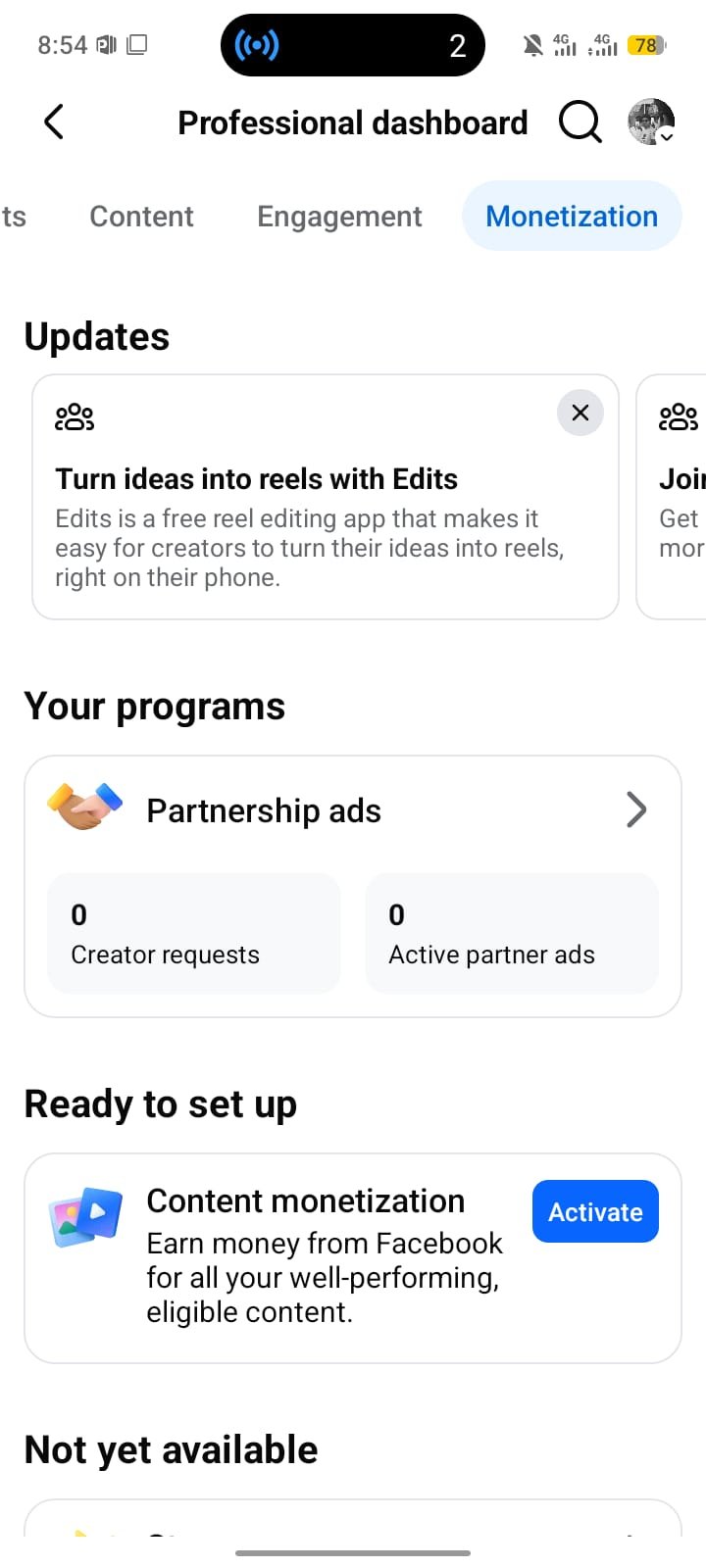 🔥 2.4M+ Views | 57K+ Followers | Content Monetization Eligible Facebook Page Fo