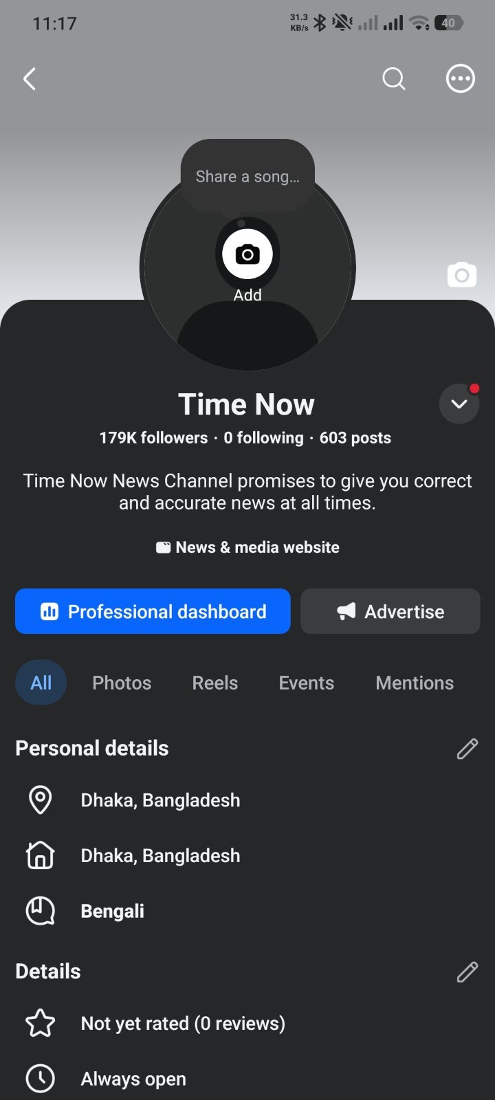 179K Followers Fresh Page
