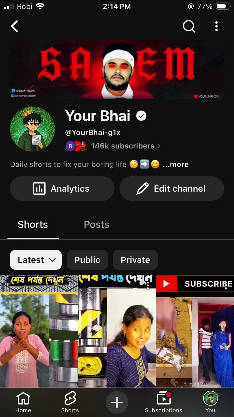 YouTube Verified Channel