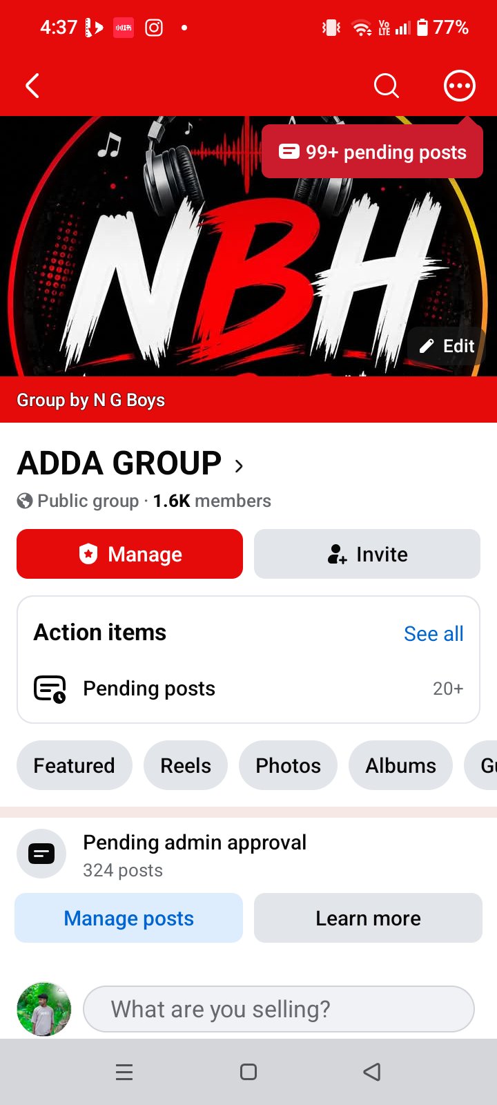 ফেসবুক গ্রুপ 1.6K