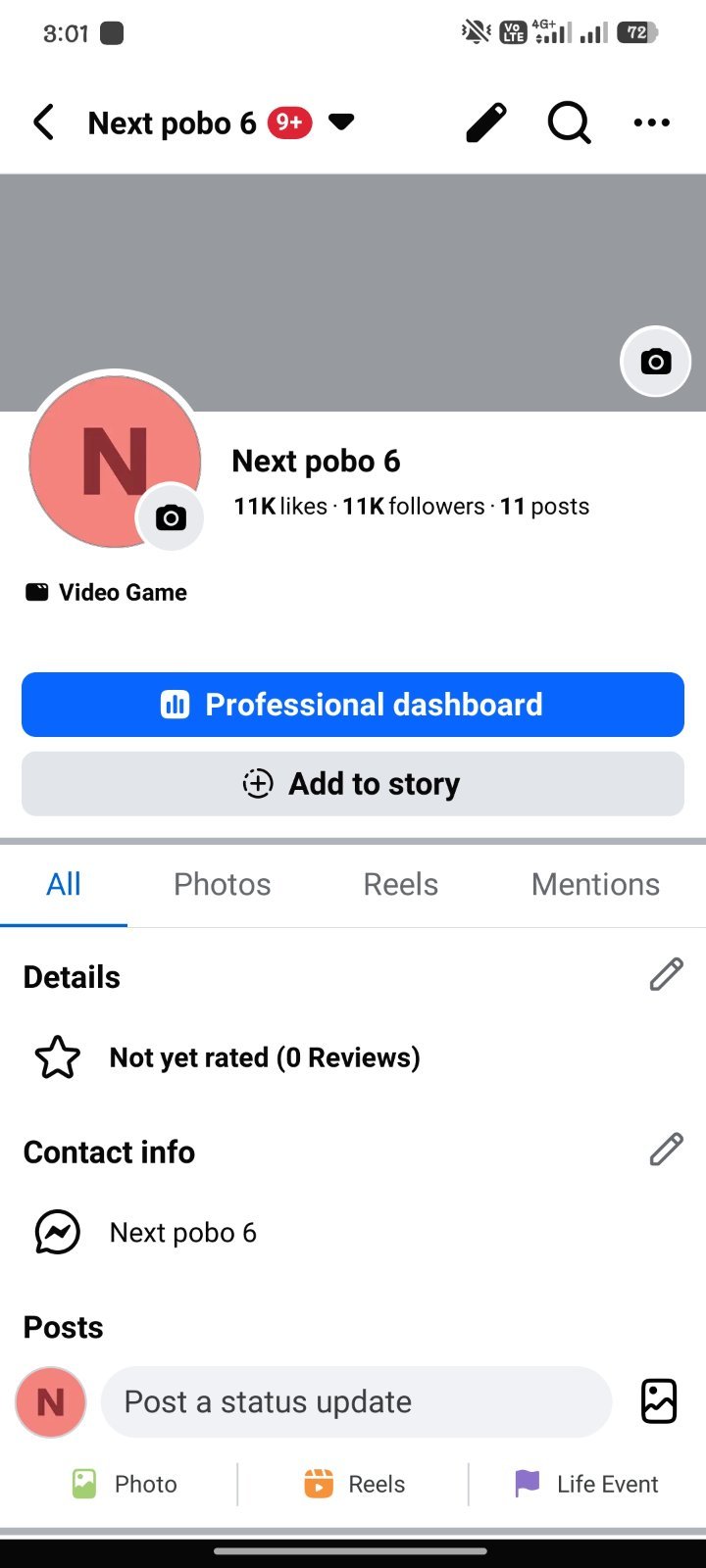 11k Organic follower facebook page.