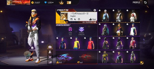 LVL 63 Evo Gun 5. Monthly active 143 day+1500 💎 good collection