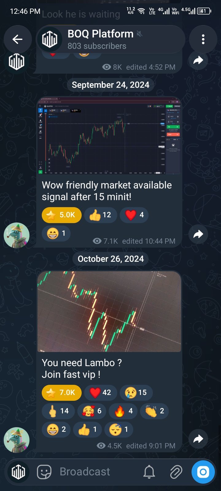 Old telegram channel