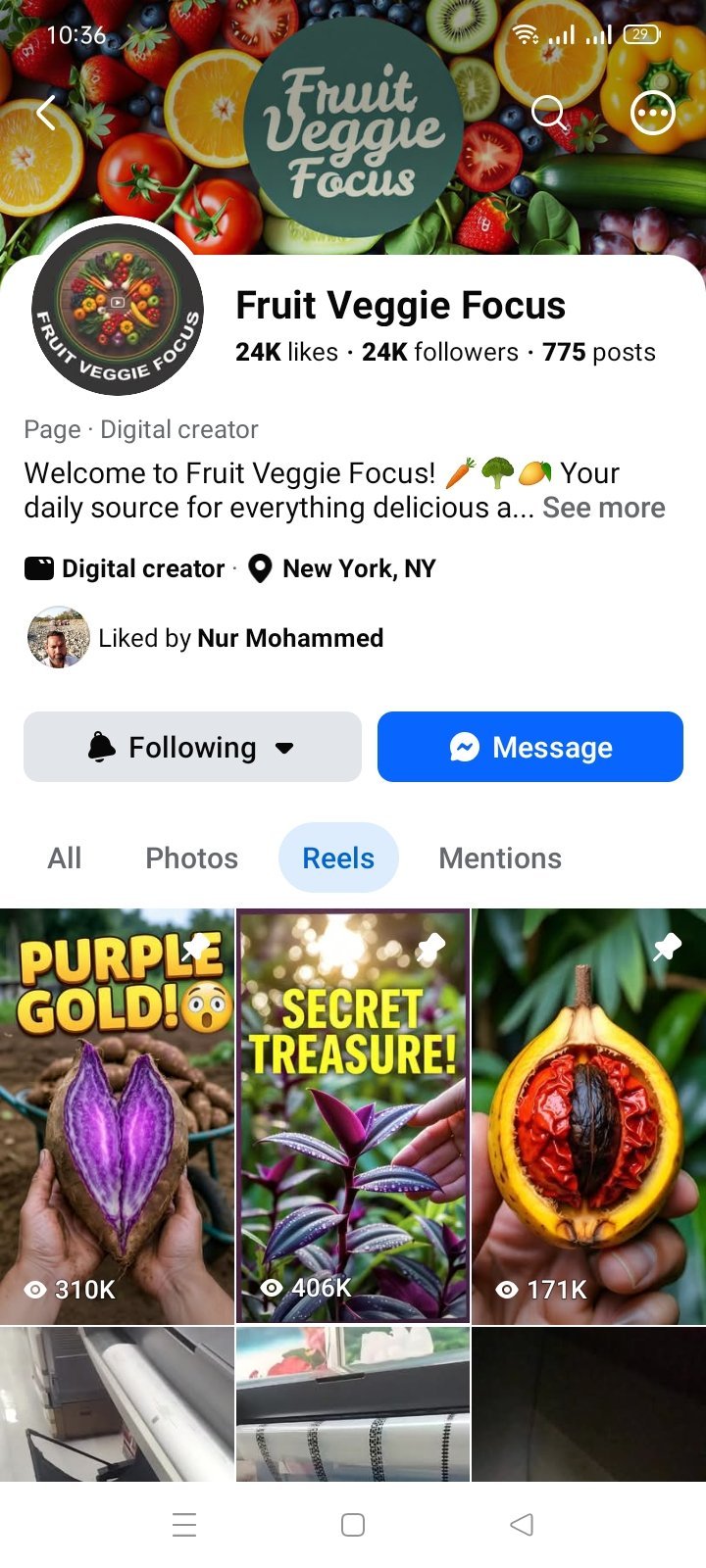 24k follower Facebook Page for Sale