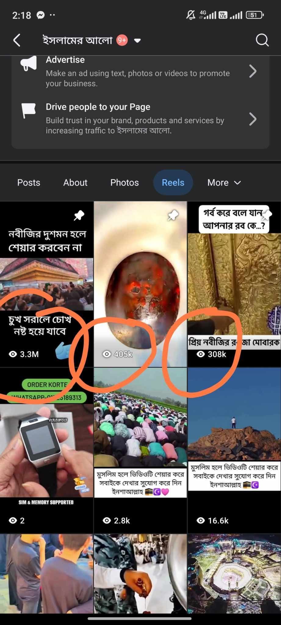 Facebook page 39k+ 100% Organic followers