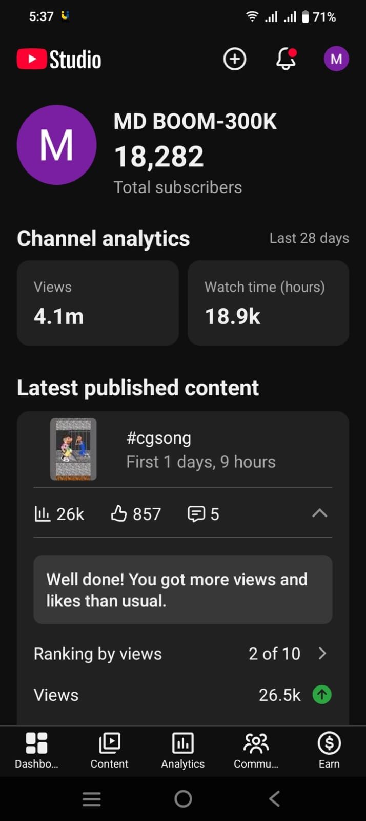 https://youtube.com/@mdboom-300k?si=_0WJ3NfNv8toq9d4